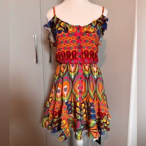 Alexis Multicolour Mini Dress